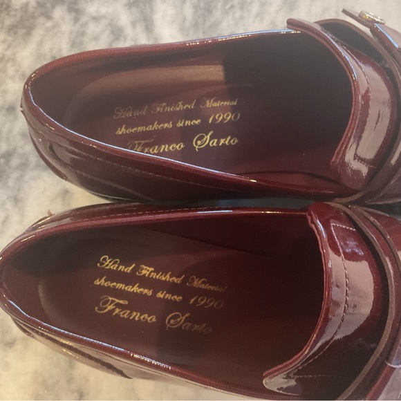 Leather Franco Sarto loafers. - Picture 4 of 4